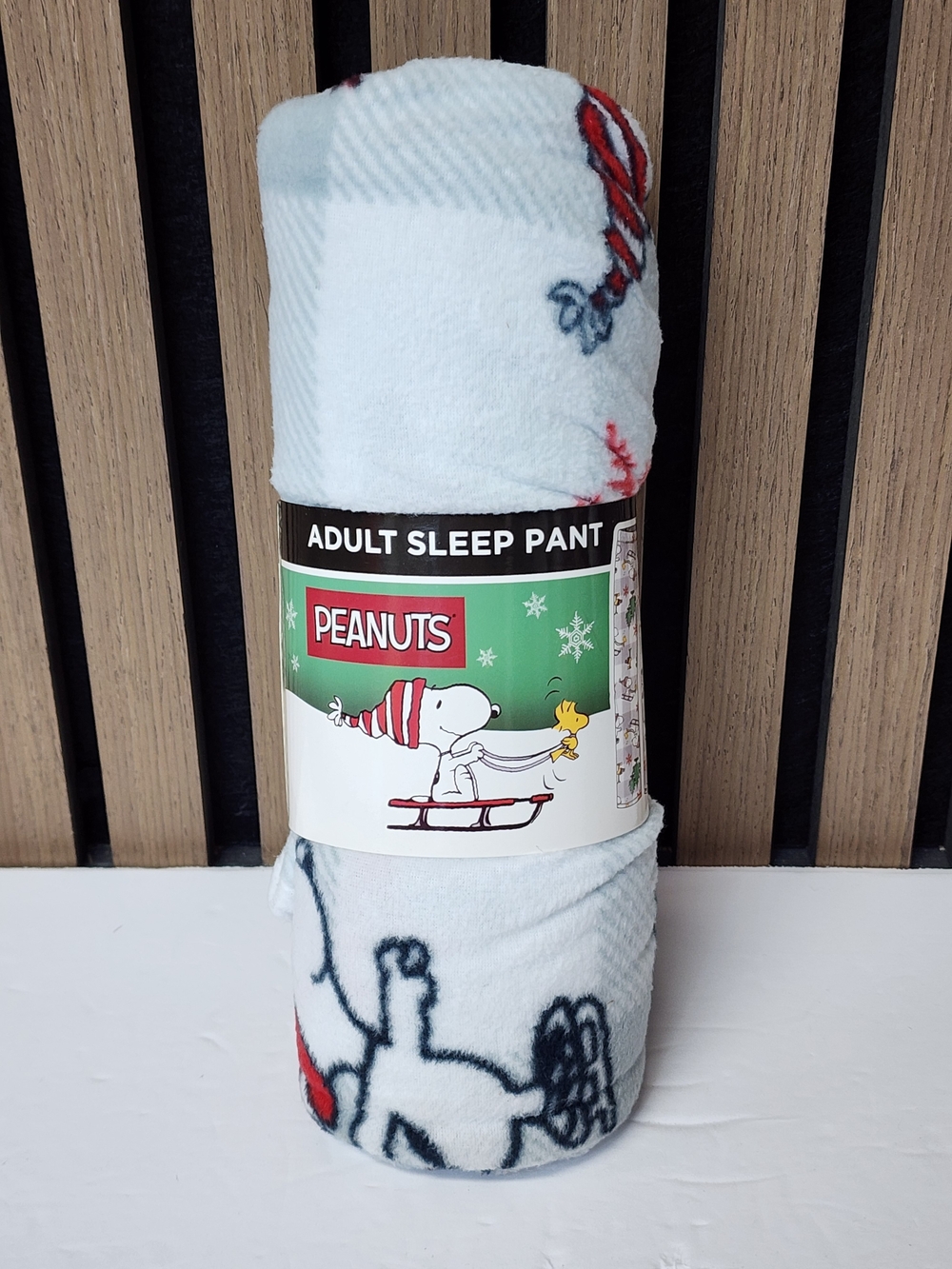 Peanuts Kids' Light Blue Holiday Pajama Pants